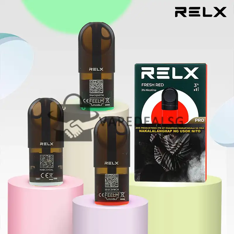 RELX Infinity Pod authentic prefilled pod smooth vapour relx vape singapore