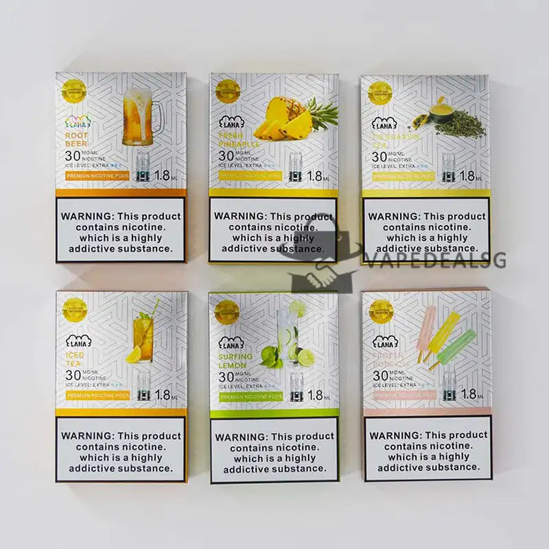 LANA pod packaging authentic LANA pods Singapore ready stock