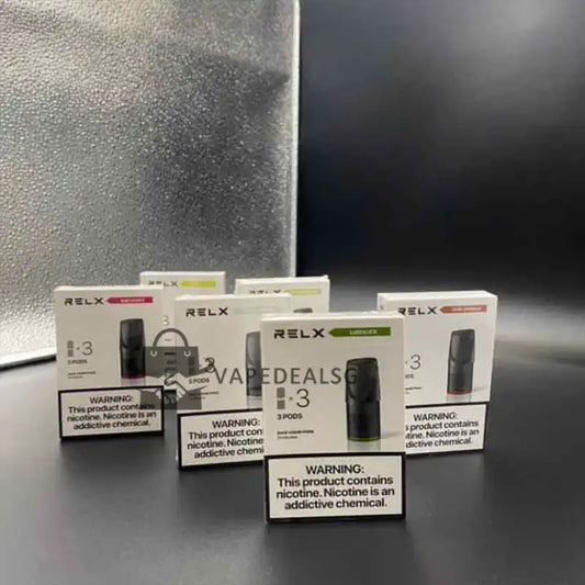 RELX Classic Pod Singapore – Flavours Available Ready Stock at VAPE SG