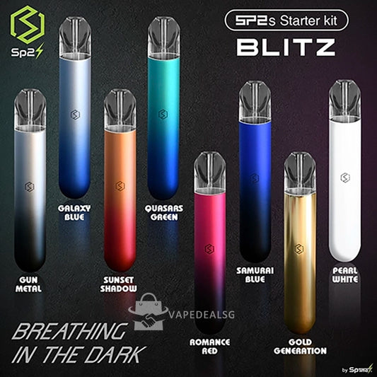 SP2 Blitz Device colours Galaxy Blue Samurai Blue Pearl White Gun Metal Singapore